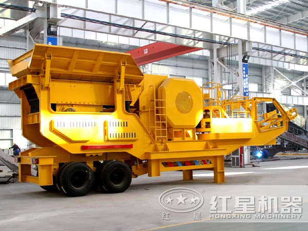 新型輪胎式移動破碎站市場售價多少錢一臺？