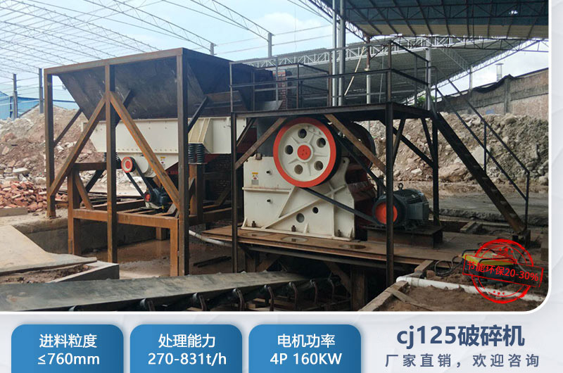 cj125破碎機(jī)是多大？參數(shù)及價(jià)格