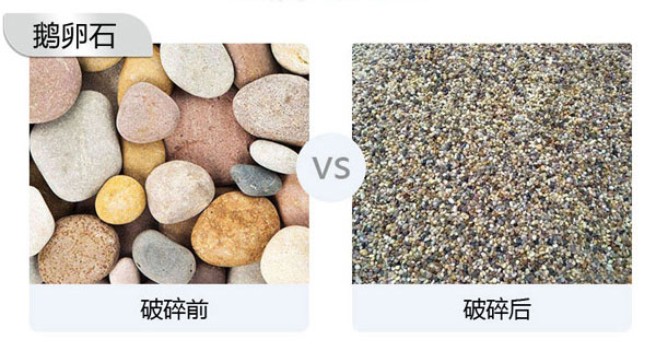 鵝卵石破碎能做石子嗎？會(huì)用到哪些設(shè)備？