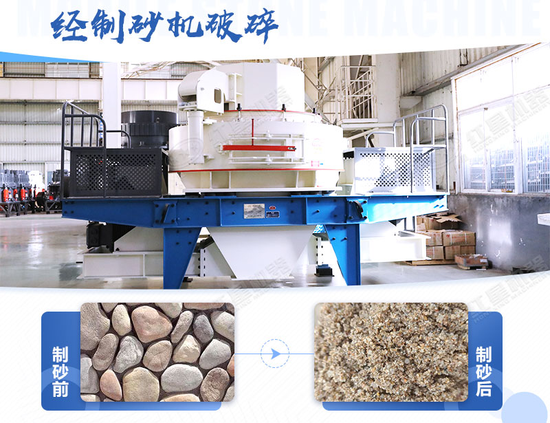制砂機的沙子質量如何？能否用于混凝土路面？